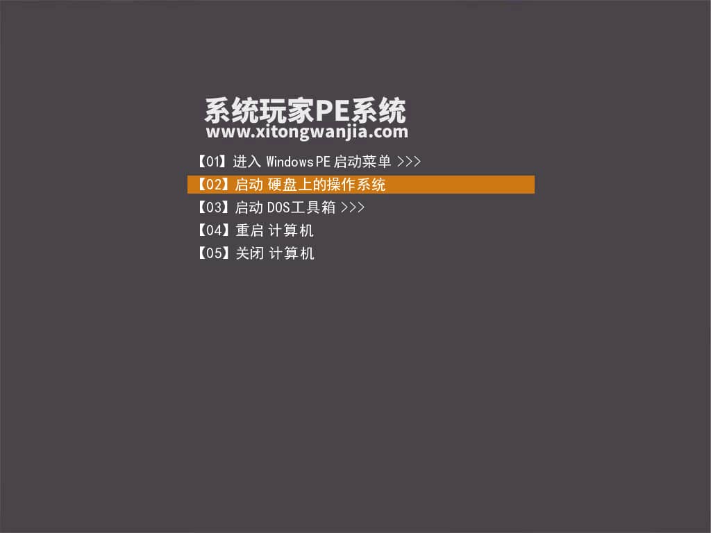 【纯净版PE】系统玩家PE维护系统Plus版_网络版-2025年1月版插图1